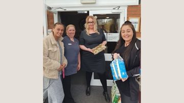 Hull care home receives donation from local Costa Coffee
